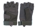 Blackhawk S.O.L.A.G. Special Ops 1/2 Finger Light Assault Glove - Black